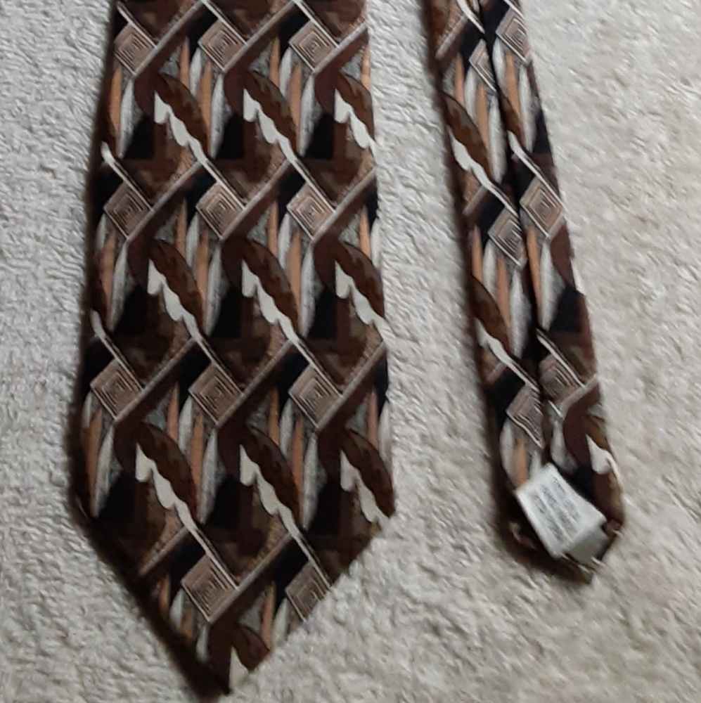 Daniel Fasson, handed made, mens silk tie